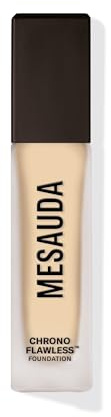 Mesauda Beauty Chrono Flawless Foundation 01W 30ml - Long Lasting Fluid Foundation