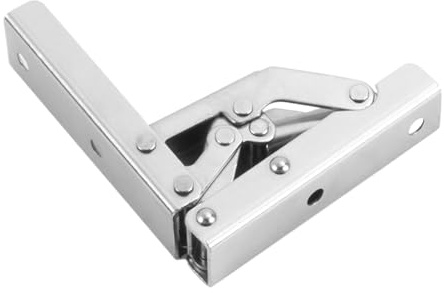 Charnières de table - Charnières pliantes autobloquantes à 90 degrés - Charnières de verrouillage robustes - Support d'extension de verrouillage - Charnières de verrouillage pliables - Charnières de