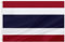 ASUNO Thailand Flagge 90×150 CM, Polyester, Thailändisch National Banner mit 2 Messingösen, Doppelseitig, Leuchtende Farben, Farbbeständig, für Garten, Rasen, Patio
