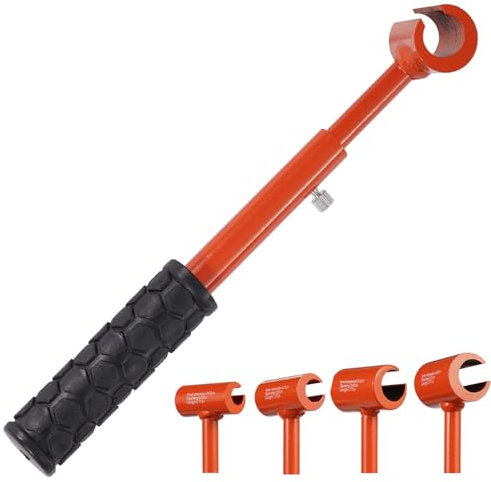 Hinge Gap Adjustment Wrench Tool for Residential and Commercial Heavy Door Hinge Adjustment,Hinge Repair Wrench for Round Bolt Hinged Doors