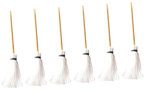 HOOTNEE 6pcs Scale Mini House Decoration Realistic Cleaning for Dollhouse Ornaments for Creative Play