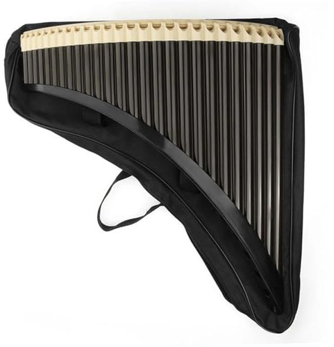 Flûte de Pan légère Instrument de musique professionnel à échelle diatonique avec flûte de pan en do