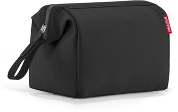 reisenthel Allrounder Cosmetic Black - quadratischer Kulturbeutel, Gepäckorganisator - Kosmetiktaschen-Klassiker in Perfekter Größe und coolem Design