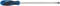 Draper 48927 Plain Slot Screwdriver with Soft Grip Handle, 9.5mm x 250mm
