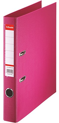 Esselte 320950 Classeur à levier Format A4 Capacité 350 feuilles Fuchsia