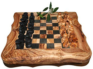 Coffret multijeux en Bois d'olivier