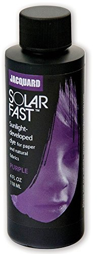 Jacquard Products Solarfast Tinte Morado para Papel y Tela, 226.8 g