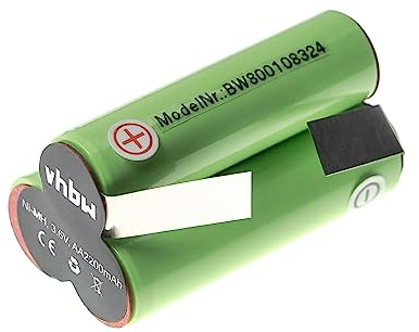 vhbw Akku kompatibel mit AEG Electrolux Junior 2.0 Staubsauger (2000 mAh, 3,6 V, NiMH)