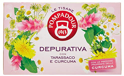 Pompadour Tisana Depurativa, 18 x 2g