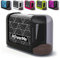 POWERME Electric Pencil Sharpener - Pencil Sharpener Battery Powered for Kids, School, Home, Office, Classroom, Artists – Battery Operated Pencil Sharpener For Colored Pencils, Ideal For No. 2 (Black)