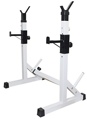 Hantelbänke Squat Rack Bankdrücken Herren Fitness Langhantel Rack Multifunktionsregal Einstellbare Halterung Home Indoor-Fitnessstudio Krafttrainingsstand Regale