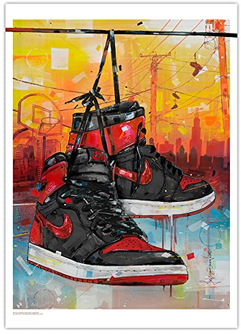 Air Jordan 1 Poster Banned, 50 x 70 cm