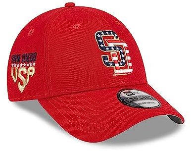 New Era San Diego Padres 4th of July 23 9Forty Stretch Snapback Cap