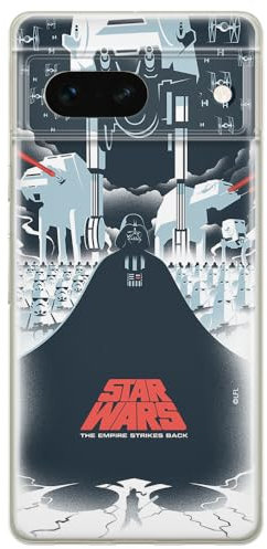 ERT GROUP Handyhülle für Google Pixel 7 Original und offiziell Lizenziertes Star Wars Muster 023 optimal an die Form des Handy angepasst, hülle aus TPU