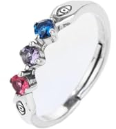 FAKKA Anime Ring Itadori Yuji Gojo Satoru Cosplay Adjustable Unisex Rings Jewelry Prop Accessories Gifts,A