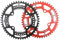 WANGBINGXING Kettenblatt 1 Stück Kettenblatt rund 104BCD 40t 42t 44t 46t 48t 50t 52t Zahn MTB Mountainbike Kettenrad Zahnplatte 104 Bcd 44 46 48 50 52 Kettenblatt 38 ZäHne(Color:36T Round Black)