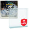 EVORETRO Vitrine Storage Protector for Pokemon Japanese Booster Box - 2-Pack 0.5mm Thick Plastic Display Case for Collectible Gaming Card Storage and Organization.Elevate Your Collection