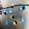 Riaxuebiy Cute Koala Pom Poms String Lights Battery Operated LED Cuddly Fluffy Stuffed Balls Fairy Lights for Bedroom Child Room Birthday Party Decoration (1.65m/10led)