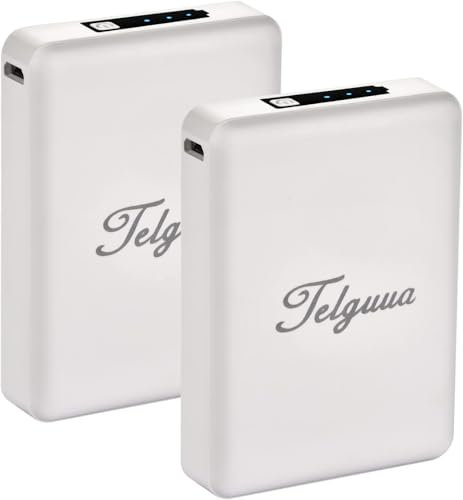 Paquete de batería recargable de repuesto para guantes calentados, batería de repuesto con doble cargador de alta capacidad para guantes calefactables eléctricos