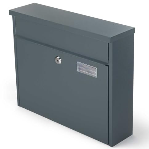 Wandbriefkasten Safepost ScanPro 967 anthrazit (RAL 7016)
