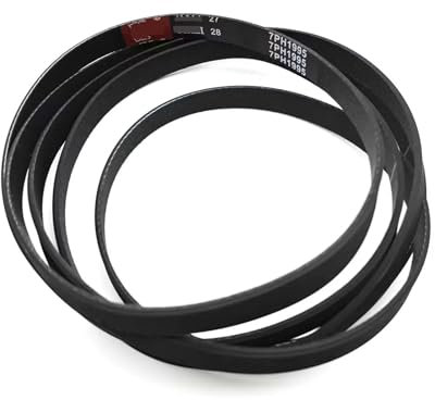 2 Pieces 7PH1995 Dryer Belt 0065049919, Compatible with Bosch WT47U6H00W WT47W5680W WTU876H80W