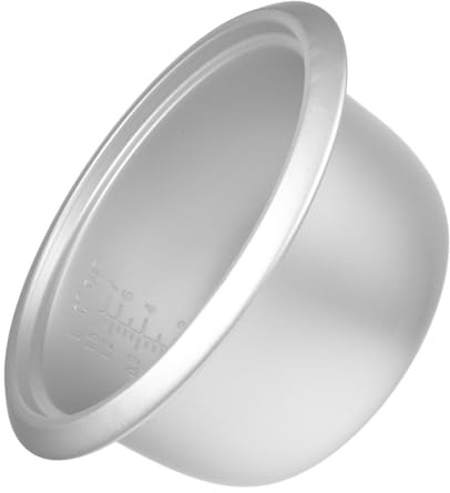 WEKADRIN Reiskocher Innentopf aus Langlebiger Aluminiumlegierung Verschleißfest Vielseitig für Reis Suppe und Kuchen Stabile Ausführung Passend für Elektrische Reiskocher