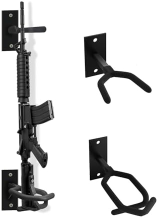 SUNAIAD Waffenständer Wandmontage, Metall Schrotflintenhalter Waffenhalter