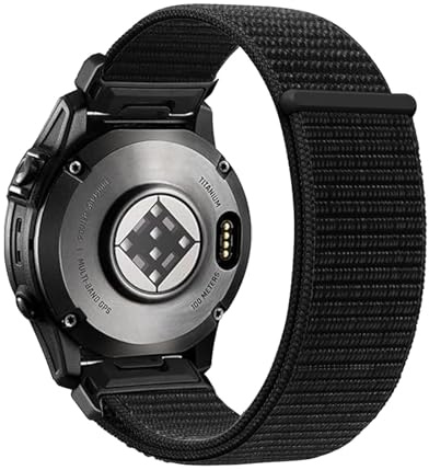 für Garmin Fenix 7/7 pro solar Armband,Quickfit 22mm für Fenix 8 47mm/6/5 | Langlebig Klettverschluss Ersatzarmband, für Forerunner 965/970, Epix Pro Gen 2 47mm, Weiches Sport Armband