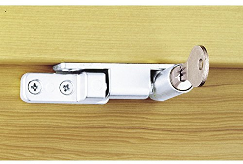 MACO Drehsperre aufschraubbar, selbstschließend, silber, sperrbar (10535)