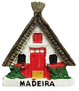 3D-Kühlschrankmagnet Madeira Portugal, Souvenir, Dekoration für Zuhause und Küche, Madeira, Portugal