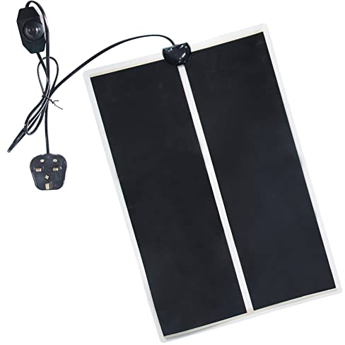 Lucky Farm 20W Reptile Vivarium Heat Mats Pets Heating Pad for for Turtle,Snakes,Lizard,Gecko Plants Seeding Heat Pads Adjustable Amphibian Tank Warmer Mat (20W 42x28 cm)