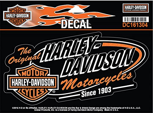 Harley-Davidson Aufkleber Retro H-D