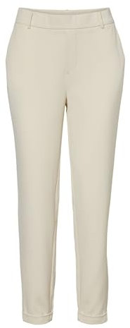 Vero Moda Femme Vmmaya Mr Loose Solid Pant Noos Pantalons , Birch,L / 32L