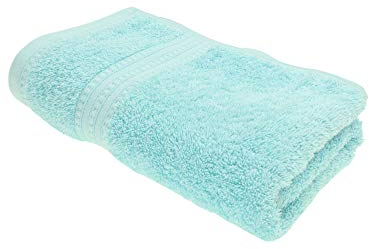 Julie Julsen® Bio Handtücher in 32 Farben erhältlich weich und saugstark Babyblau 50x100 cm