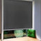 HENGMEI Persiana Enrollable para Exteriores toldo Vertical para balcón terraza 100 x 140 cm, Antracita