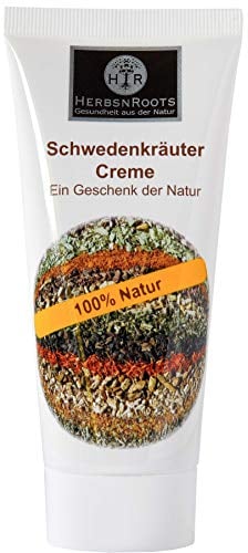 Schwedenkräuter Creme • ohne Kortison • bei Flechten oder Dermitis • Lippen, Nase Ohren wundsein • HerbsnRoots • 100ml