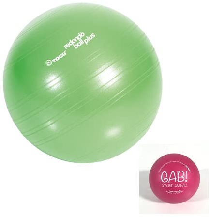 Togu Gymnastikball Kombi-Set mit Original Redondo Ball Plus 38cm und Redondo Ball GAB! 14cm