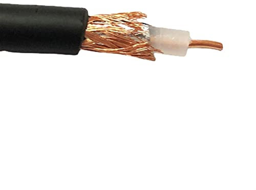 JUSTPENGHUI RG58 50-3 RF. Cavo coassiale RG-58 RG58 Fili Cavi 50ohm 5m 10m 20m 30m 50m connettore (Color : 20m)