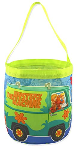 Scooby-Doo Mystery-Machine Kinder-Geschenkkorb, Eimer-Tragetasche aus Nylon, Einheitsgröße, Blau, Blau, Einheitsgröße