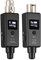Kabelloser Mikrofonsender und -empfänger, wiederaufladbares Mikrofon, kabelloses System, Adapter für dynamisches Mikrofon, Audiomischer, PA-System, Kamera
