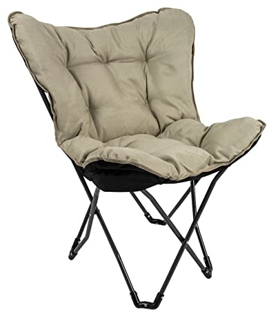 Bo-Camp - Urban Outdoor Collection - Schmetterlingssessel - Redbridge - M - Oxford Polyester - Beige