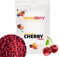 Ciliegie Amarena Liofilizzate a Pezzi 100g – Frutti di Bosco Liofilizzati – Frutta Secca Disidratata – Amarena Disidratata – Perfette per Dolci, Decorazioni di Torte, Snack, Muesli e Dessert