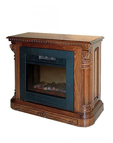 SIMEX Furniture - Cristina Collection - Kamin Md. 2 mit Mechanik - Massivholz - Buchenholzmöbel naturbraun - Wohnzimmer