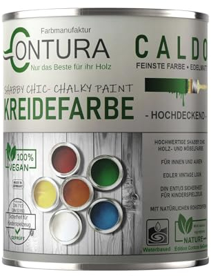 Contura BeGreen 100ml. Kreidefarbe Shabby Chic Möbellack Lack Möbel Farbe Holzlack Natur (32 Tropical)