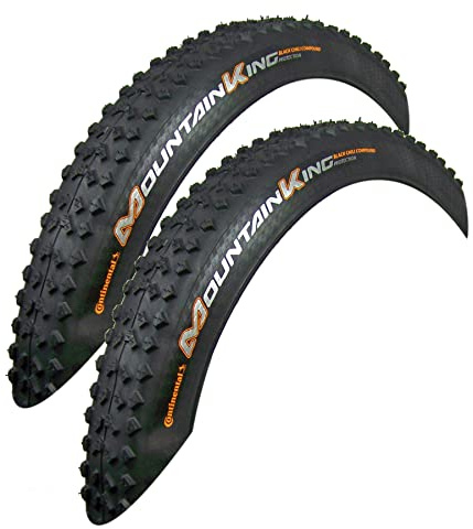 2X Continental Mountain King Protection 58-584 BlackChili Faltreifen 27.5x2.30