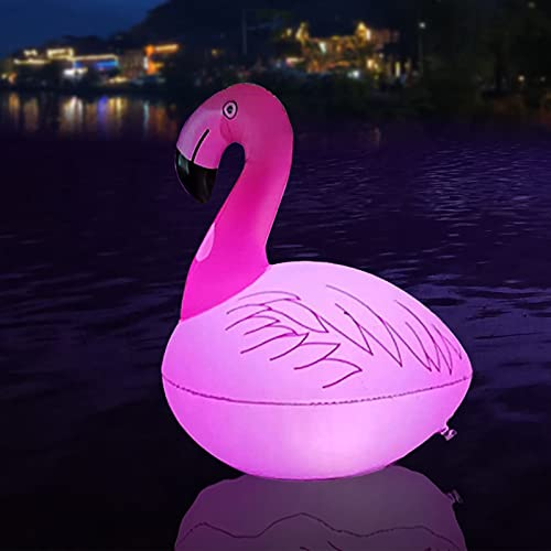 Solarlampen Für Außen Pool, Pool Aufblasbar Lampe Solar, IP68 Wasserdicht Schwimmbad Licht Solar Wetterfest, Flamingo Solarkugeln, Für Draußen Innen Garten Balkon Boden Teich Terrasse (1stück)