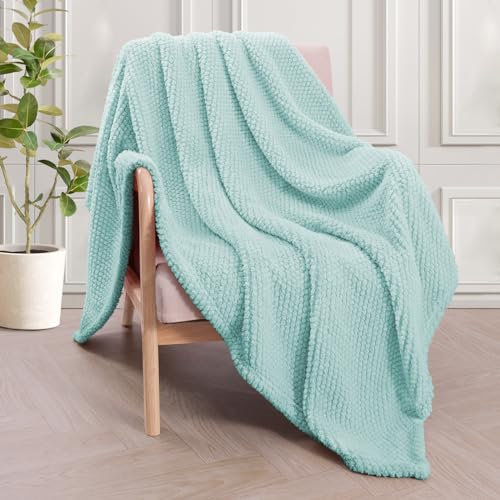 Whale Flotilla Kuscheldecke Decke, Flauschig Sofadecke Fleecedecke, Weiche und Warme Wohndecke Tagedecke für Jahreszeiten, 150x200 cm, Blau