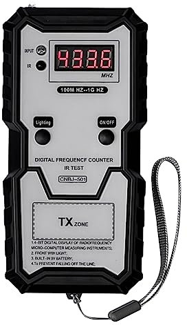 Haptufer Strumento di misurazione elettronico digitale tester di frequenza di controllo remoto 'automobile ad alta precisione per veicoli automobilistici