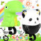 SUpoetry 2 Stücke Fahrradhupe Kinder, Fahrradhupe, Fahrradklingel Lustig, Die Süße Fahrradhupe, Dinosaurier-Panda-Fahrradhupe, Geeignet für Jungen und Mädchen, Fahrraddekoration
