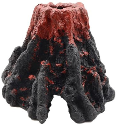 NUZAMAS Pietre vulcaniche per acquari, pietre d'aria per acquari, ornamenti vulcanici artificiali, pompa di ossigeno, set di pietre aeratore, simulazione, decorazione per acquari